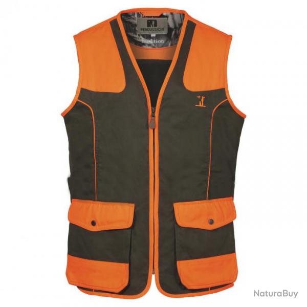 Gilet enfant Percussion Tradition orange 16A (Taille 16)