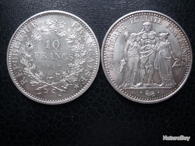 Valeur D'une Pièce De 10 Francs En Argent 1967
