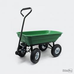 Chariot de jardin à main AVEC Benne basculante Volume 50L Capacité MAX 200Kg JARDI61305