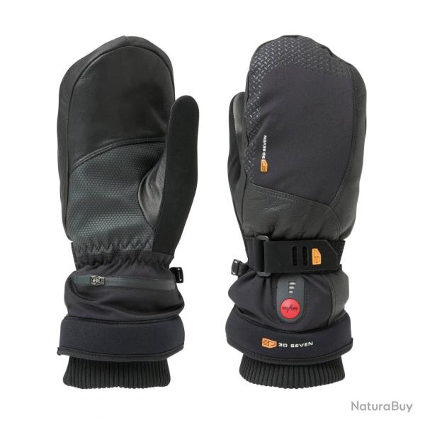 Moufles chauffantes ski. 30Seven Noir