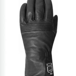 Gants Chauffants Cuir IWARM City Racer Noir