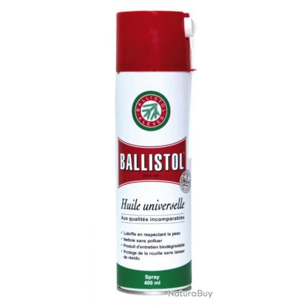 Arosol huile universelle Ballistol 400ml