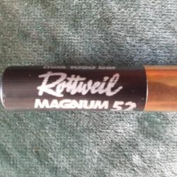 une cartouche Rottweiil 20 magnum plastique p lb no 2