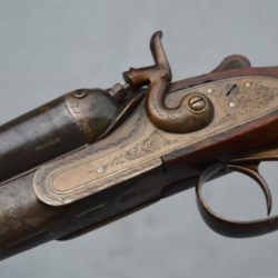 Calibre 24 belge XIX si&egrave;cle &eacute;prouv&eacute; poudre vive.