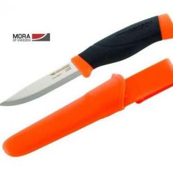 Morakniv Companion Heavy Duty MG Orange Carbone Lame 3,2 mm épaisseur