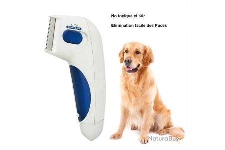 Peigne Anti Puces Electronique Chien Et Chat Brosse Peigne