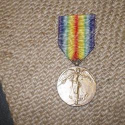 medaille interalliés belge  guerre 14/18