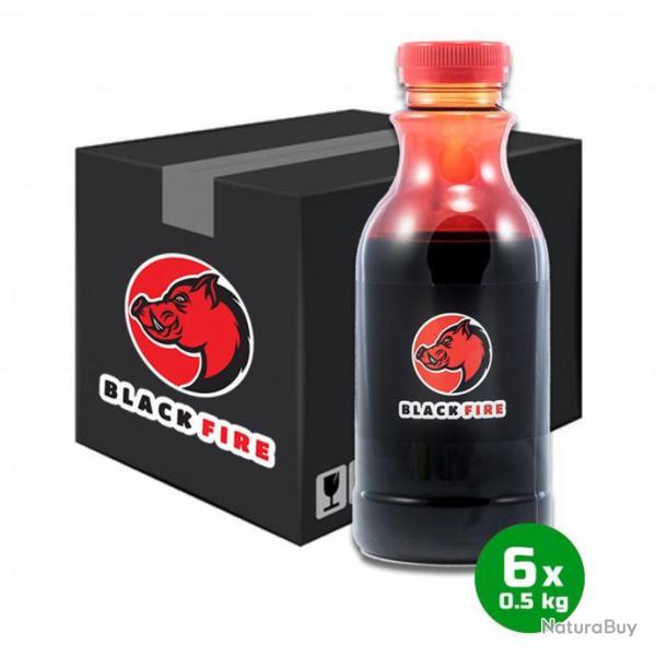 Black Fire Original -  6 bouteilles - Goudron attractif sanglier