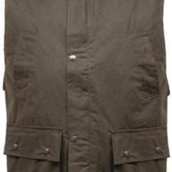 Gilet impérmèable Huilé Marron