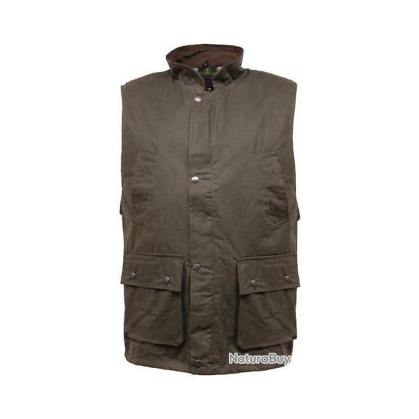 Gilet imprmable Huil Marron