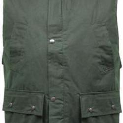 Gilet Huilé Vert olive