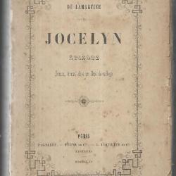 jocelyn  épisode journal trouvé chez un curé de village de lamartine 1856