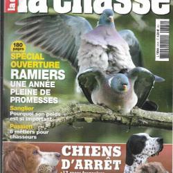la revue nationale de la chasse n 840 spécial ouverture ramiers , chiens d'arrêt , sanglier