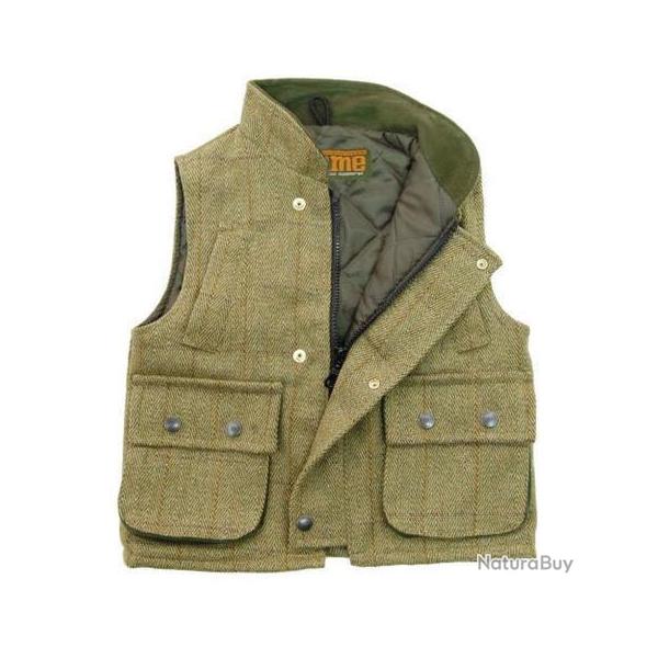 Gilet Tweed enfant unisex