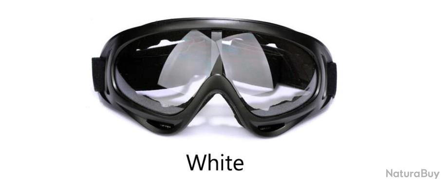 Lunettes de Protection Masque Sport Bricolage Sécurité Anti-UV UV