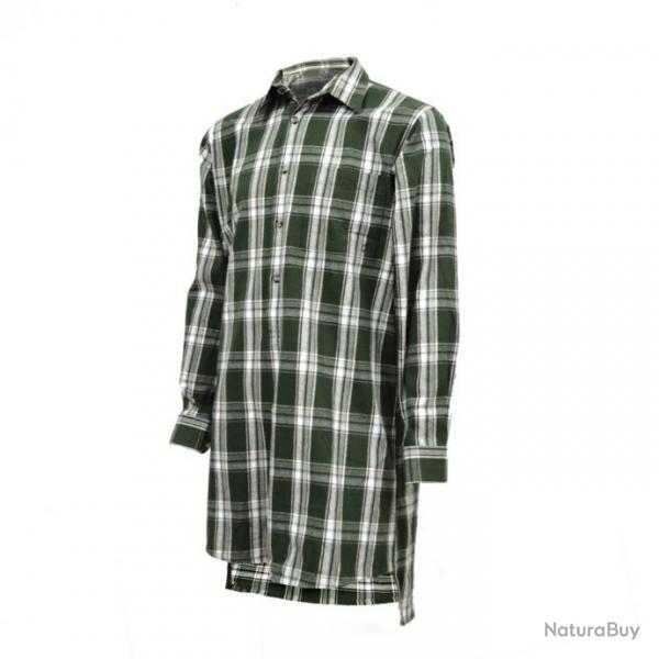 Chemise long pan Confort verte taille 2XL (Taille 6)