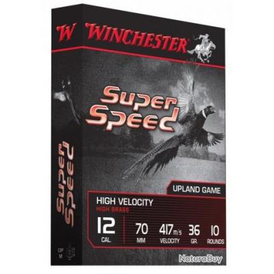 10 CARTOUCHES WINCHESTER SUPER SPEED GENERATION 2 CAL 12 PLOMB 4