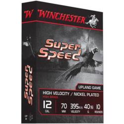 10 CARTOUCHES WINCHESTER SUPER SPEED GENERATION 2 CAL 12 PLOMB 4NI
