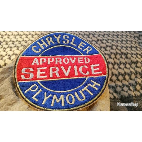 Patch  coudre occasion Chrysler Plymouth  ( 100 mm )  E