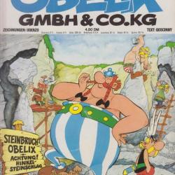 BD Obelix GMBH & Co. KG en allemand Editions Delta 1978