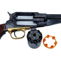 Protège cheminées Orange, Remington 1858 calibre 36 poudre noire