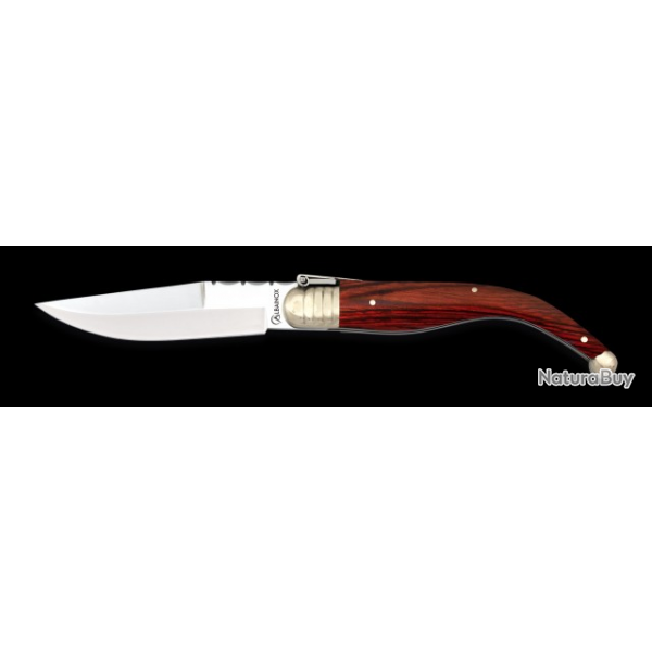 Couteau pliant classique Stamina rouge/Maillechort 01665071