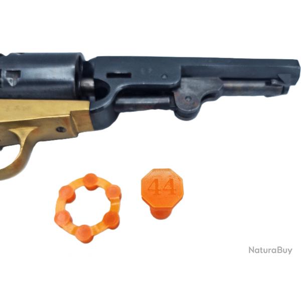 Bouchon et protge barillet de mise en scurit Colt 1851 Calibre 44 Poudre Noire