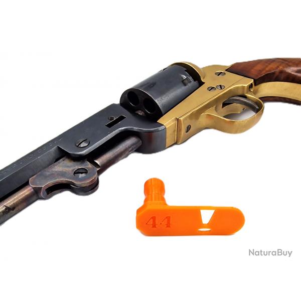 Bouchon de mise en scurit avec languette Colt 1851 Calibre 44 Poudre Noire