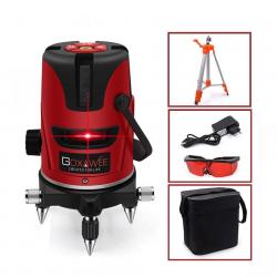 Niveau Laser Rotatif 360 Auto Nivelant 5 LIGNES 6 POINTS, Modele: KIT 3103+3105