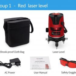 Niveau Laser Rotatif 360 Auto Nivelant 5 LIGNES 6 POINTS, Modele: GROUP 1
