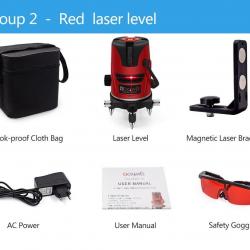 Niveau Laser Rotatif 360 Auto Nivelant 5 LIGNES 6 POINTS, Modele: GROUP 2