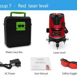 Niveau Laser Rotatif 360 Auto Nivelant 5 LIGNES 6 POINTS, Modele: GROUP 7