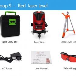 Niveau Laser Rotatif 360 Auto Nivelant 5 LIGNES 6 POINTS, Modele: GROUP 9