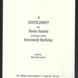 a festschrift for paolo santini in honor of his seventieth birthday musée caproni , aérodynamisme