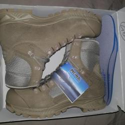 Chaussures de combat trek chaud Rangers Meindl sable