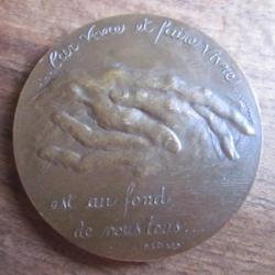 medaille bronze / SOCIETE MUTUALISTE DES EMPLOYES DE LA SOCIETE GENERALE / 1979