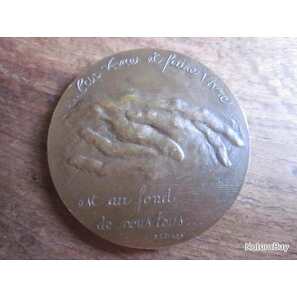 medaille bronze / SOCIETE MUTUALISTE DES EMPLOYES DE LA SOCIETE GENERALE / 1979