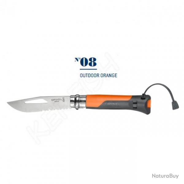N8 OUTDOOR MER-MONTAGNE OPINEL Orange