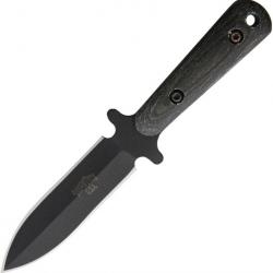 Couteau Swift Boot Knife Black Made in USA avec Etui en Cuir  STK19107