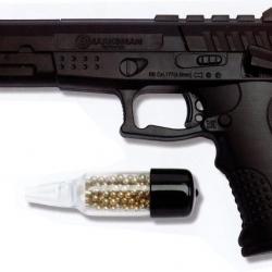 Pistolet Air Comprimé BBS Ou Diabolo Beeman Marksman 1018 + 200 Billes BBS 4.5mm