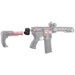 ADAPTATEUR DROP STOCK 0° POUR M4 AEG NOIR