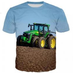 !!! LIVRAISON OFFERTE !!! Tee-shirt 3D réaliste chasse pêche agriculture tracteur réf 508