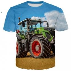 !!! LIVRAISON OFFERTE !!! Tee-shirt 3D réaliste chasse pêche agriculture tracteur réf 511