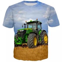 !!! LIVRAISON OFFERTE !!! Tee-shirt 3D réaliste chasse pêche agriculture tracteur réf 521