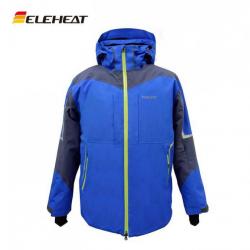 Veste de ski chauffante homme, Eleheat XL Orange