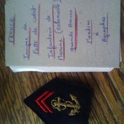 Insigne de patte de collet Infanterie de Marine