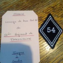 Insigne 54 ème régiment de transmission