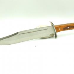 Couteau de chasse Bowie Manche Pakkawood CN21139707SS