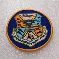 PATCH DE POITRINE armée US USAF RAPID DEPLOYMENT FORCE ORIGINAL 2