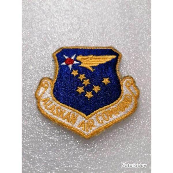 PATCH arme US USAF ALASKA AIR COMMAND ORIGINAL 2